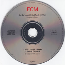 Load image into Gallery viewer, Jan Garbarek / Ustad Fateh Ali Khan (2) & Musicians From Pakistan : Ragas And Sagas (CD, Album)