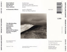 Load image into Gallery viewer, Dave Holland Quartet* : Dream Of The Elders (CD, Album)