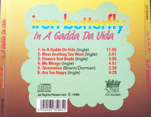 Load image into Gallery viewer, Iron Butterfly : In A Gadda Da Vida (CD, Album, RE)