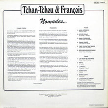 Load image into Gallery viewer, Tchan-Tchou* & François* : Nomades ... (LP, Album)