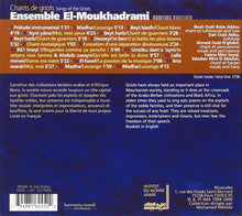 Load image into Gallery viewer, Ensemble El-Moukhadrami* : Chants de Griots (Songs Of The Griots) (CD, RE)