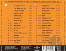 Load image into Gallery viewer, John Lee Hooker : The Complete John Lee Hooker, Vol. 4, Detroit 1950 - 51 (2xCD, Comp)