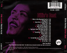 Load image into Gallery viewer, Billie Holiday : Billie's Best (CD, Comp, RM)
