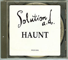 Load image into Gallery viewer, Solution A.D. : Haunt (CD, Single, Promo)