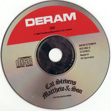 Load image into Gallery viewer, Cat Stevens : Matthew & Son (CD, Album, RM)