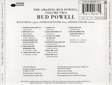Load image into Gallery viewer, Bud Powell : The Amazing Bud Powell, Volume Two (CD, Album, Mono, RE, RM)