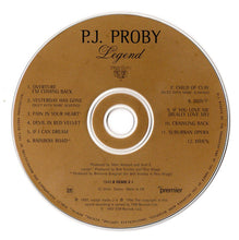 Load image into Gallery viewer, P.J. Proby : Legend (CD, Album)