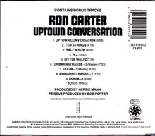 Load image into Gallery viewer, Ron Carter : Uptown Conversation (CD, Album, RE)