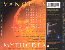 Load image into Gallery viewer, Vangelis : Mythodea (Music For The NASA Mission: 2001 Mars Odyssey) (CD, Album)