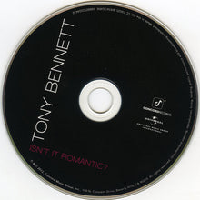 Load image into Gallery viewer, Tony Bennett : Isn't It Romantic? (CD, Album, Comp)