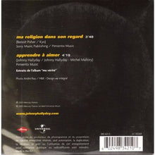 Load image into Gallery viewer, Johnny Hallyday : Ma Religion Dans Son Regard (CD, Single, Car)