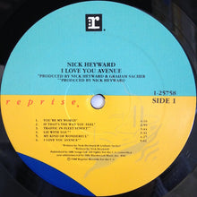 Load image into Gallery viewer, Nick Heyward : I Love You Avenue (LP, Album, All)