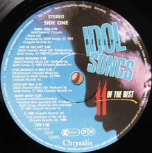 Load image into Gallery viewer, Billy Idol : Billy Idol Songs - 11 Of The Best (LP, Comp)