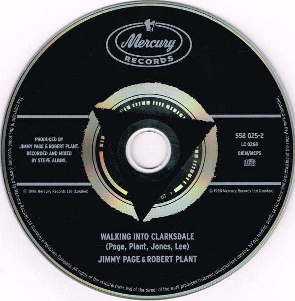 Buy Jimmy Page & Robert Plant : Walking Into Clarksdale (CD, Album) Online  for a great price