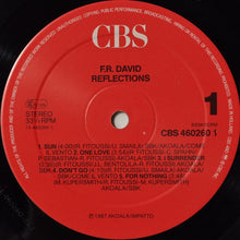 Load image into Gallery viewer, F.R. David : Reflections (LP, Album)