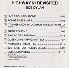 Load image into Gallery viewer, Bob Dylan : Highway 61 Revisited (CD, Album, RE)