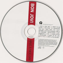 Load image into Gallery viewer, Bon Jovi : Have A Nice Day (CD, Album)