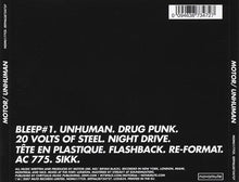 Load image into Gallery viewer, MOTOR (2) : Unhuman (CD, Album)