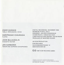 Load image into Gallery viewer, Zakir Hussain : Making Music (CD, Album)
