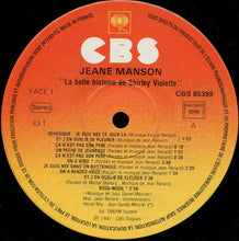 Load image into Gallery viewer, Jeane Manson : La Belle Histoire De Shirley Violette (LP, Album)
