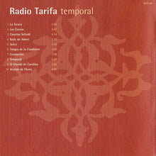 Load image into Gallery viewer, Radio Tarifa : Temporal (CD, Album, Sli)