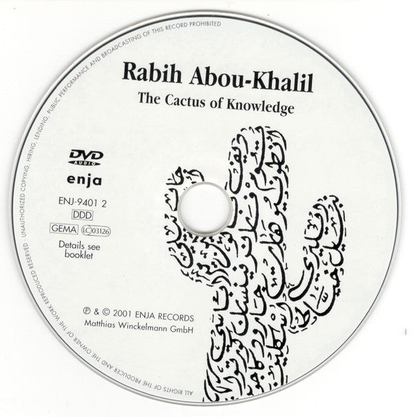 Buy Rabih Abou-Khalil : The Cactus Of Knowledge (DVD-A, Multichannel, Dig)  Online for a great price