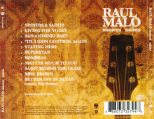Load image into Gallery viewer, Raul Malo : Sinners & Saints (CD, Album, RE)