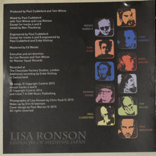 Load image into Gallery viewer, Lisa Ronson : Emperors Of Medieval Japan (CD, Album)