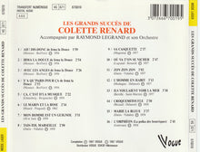 Load image into Gallery viewer, Colette Renard : Les Grands Succès De Colette Renard (CD, Comp)