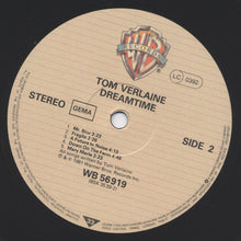Load image into Gallery viewer, Tom Verlaine : Dreamtime (LP, Album)