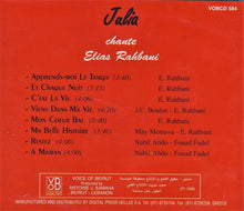 Load image into Gallery viewer, Julia* : Chante Elias Rahbani (CD, Album, RE)