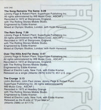 Load image into Gallery viewer, Led Zeppelin : Houses Of The Holy (Cass, Album, RE, RM)