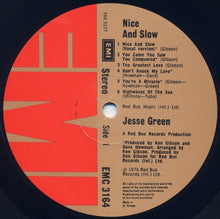 Load image into Gallery viewer, Jesse Green : Nice And Slow (LP, Album)
