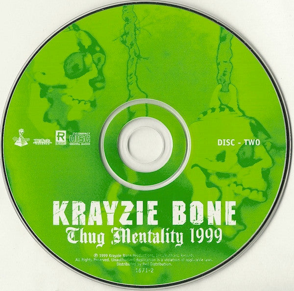 Buy Krayzie Bone : Thug Mentality 1999 (2xCD, Album) Online 