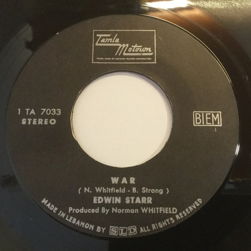 Edwin Starr : War / He Who Picks A Rose (7