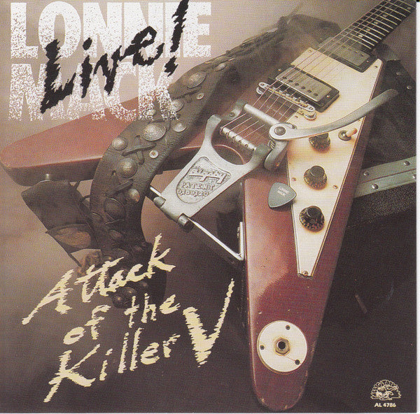 Lonnie Mack : Live! -  Attack Of The Killer V (CD, Album, RM, RP)