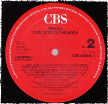 Load image into Gallery viewer, Ivana Spagna : Dedicated To The Moon (LP, Album)
