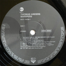 Load image into Gallery viewer, Thomas Anders : Whispers (LP, Album)
