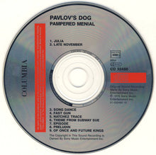 Load image into Gallery viewer, Pavlov's Dog : Pampered Menial (CD, Album, RE)
