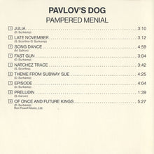 Load image into Gallery viewer, Pavlov's Dog : Pampered Menial (CD, Album, RE)
