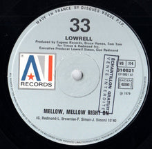 Load image into Gallery viewer, Lowrell* : Mellow, Mellow Right On / Overdose (12&quot;, Maxi)
