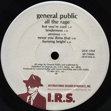 Load image into Gallery viewer, General Public : ...All The Rage (LP, Album, EMW)
