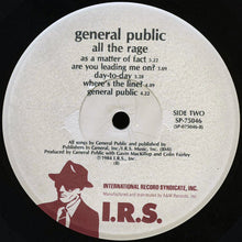 Load image into Gallery viewer, General Public : ...All The Rage (LP, Album, EMW)
