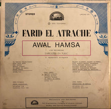 Load image into Gallery viewer, فريد الأطرش* = Farid El Atrache : أول همسة = Awal Hamsa (LP, Album)
