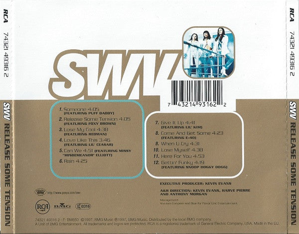 SWV / Release Some Tension 2LP R&B レコード Release Some Tension - Wikipedia