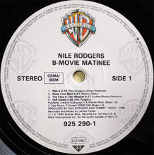 Load image into Gallery viewer, Nile Rodgers : B-movie Matinee (LP, Album)

