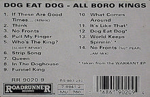 Load image into Gallery viewer, Dog Eat Dog : All Boro Kings Special (CD, Album)
