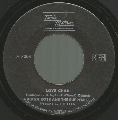 Diana Ross And The Supremes* : Love Child / Will This Be The Day (7