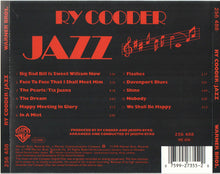 Load image into Gallery viewer, Ry Cooder : Jazz (CD, Album, RE, RM)
