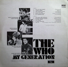 Load image into Gallery viewer, The Who : My Generation (LP, Album, Mono, RE, A2 )
